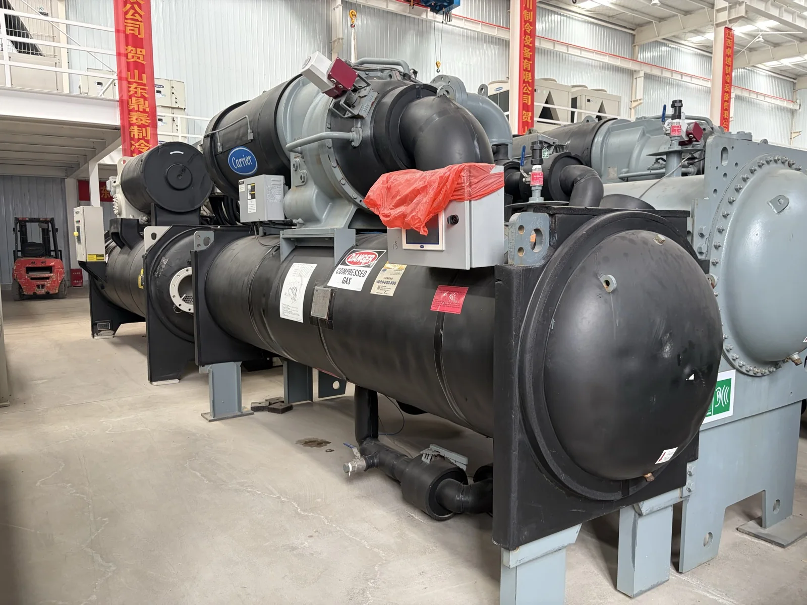 Carrier 19XR6161C49LHE5A Water-Cooled Centrifugal Chiller, Unit 180504386