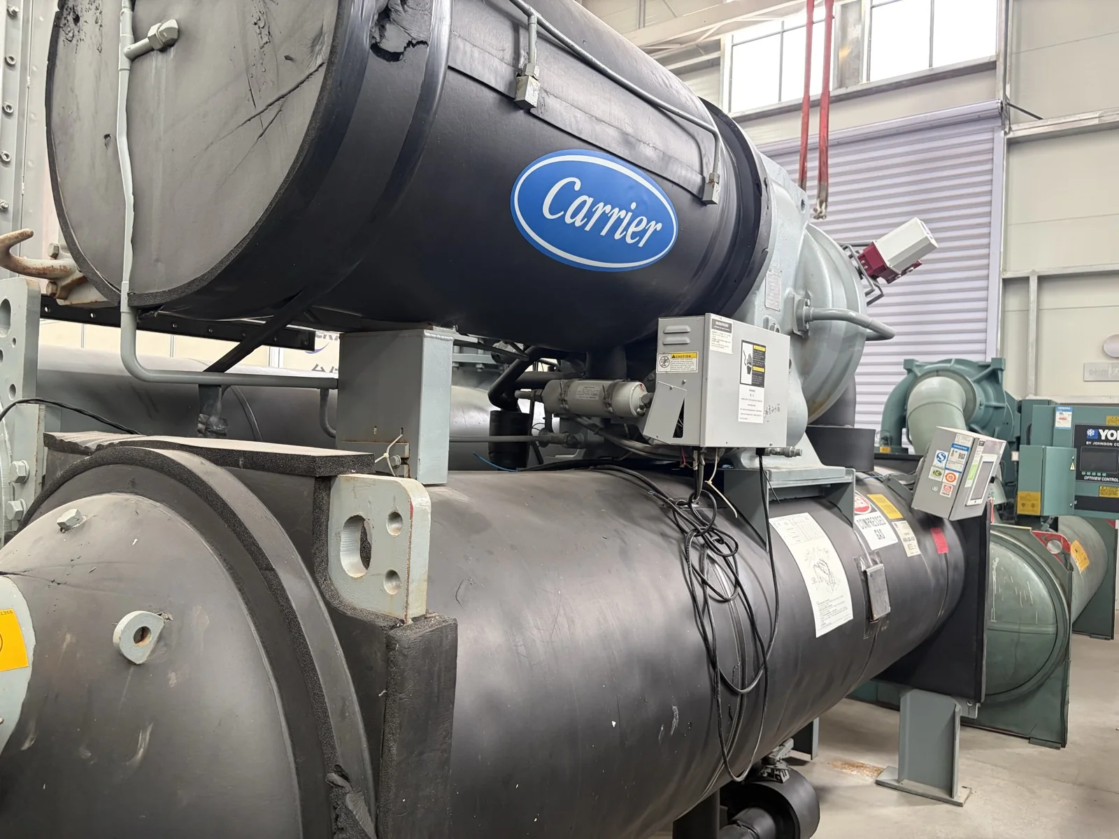 Carrier 19XR6061C47LDE5A Water-Cooled Centrifugal Chiller, Unit 180504475
