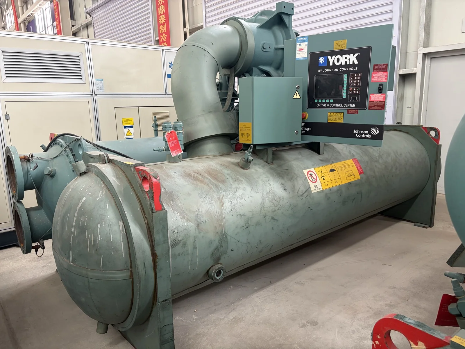 YORK YKCECDQ75CNF/XB22 Water-Cooled Centrifugal Chiller, Unit 50611B20694674