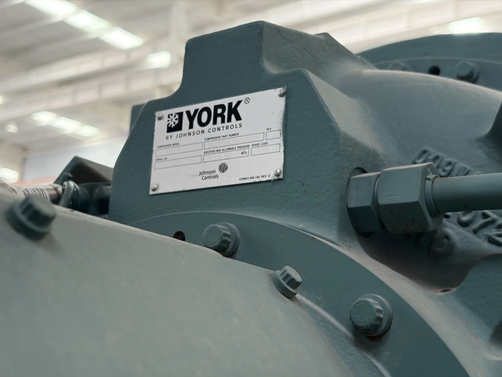 YORK YKCECDQ75CNF/XB22 Water-Cooled Centrifugal Chiller, Unit 50611B20694674