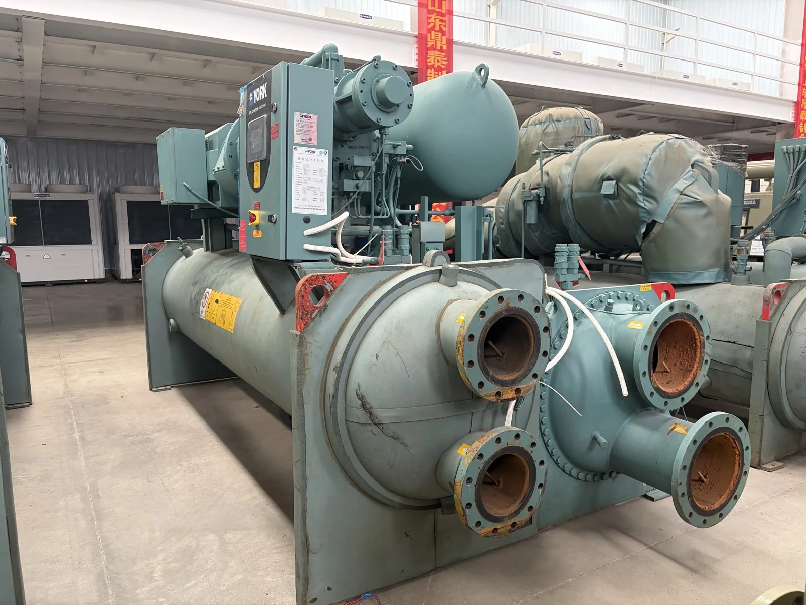 YORK YSRZFZS55CNE/22 Water-Cooled Screw Chiller, Unit 50611L76916146