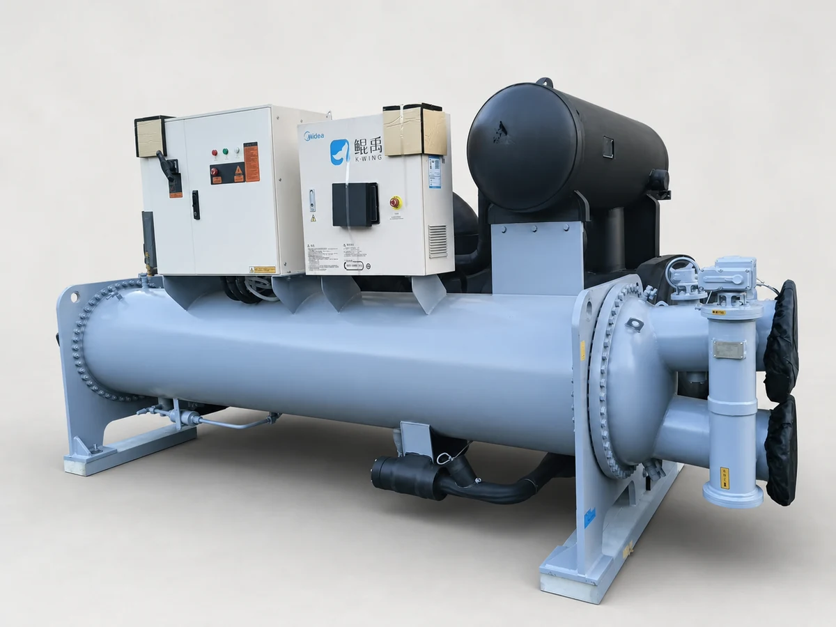 Magnetic-Bearing Variable-Speed Centrifugal Chiller – Midea Kwing – Cooling Capacity 1,758 kW