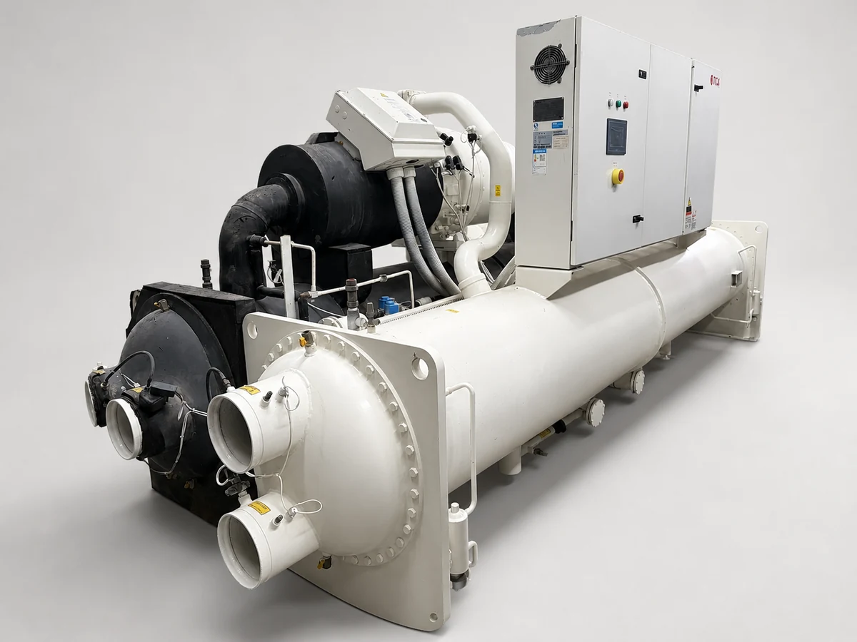 Flooded Water-Cooled Screw Chiller – TICA – Cooling Capacity 1,618 kW
