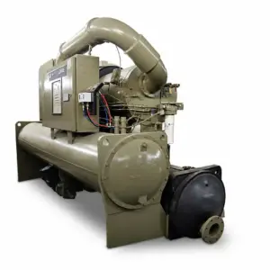 Used Trane RTHB300 Series Water-Cooled Screw Chiller – Unit B30004033